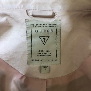 Guess Jackets & Coats - Guess light pink cropped leather jacket Guess Jackets & Coats - Guess light pink cropped leather jacket